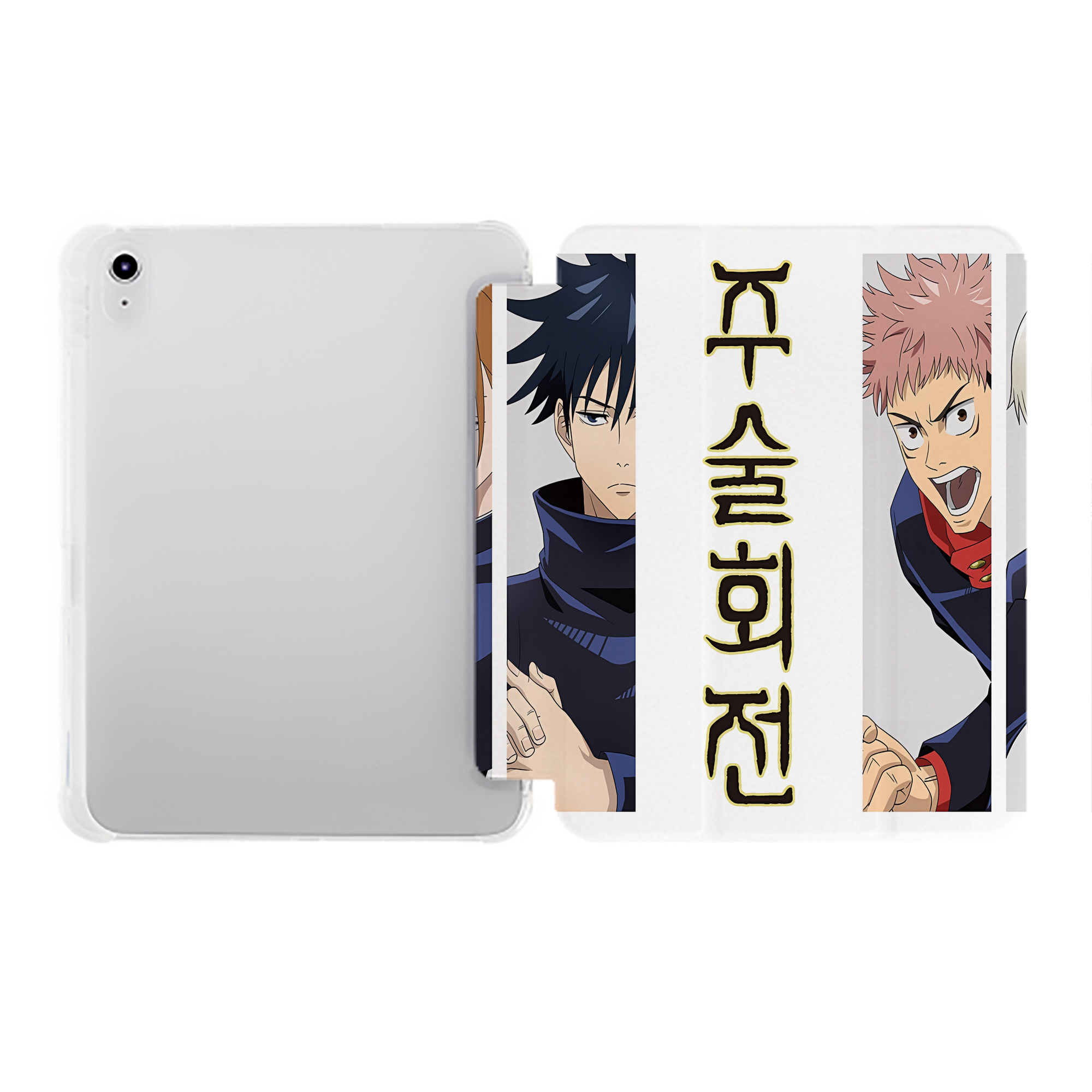（画像用） SPY×FAMILY间谍家家酒 IPad ケース ペン収納付き 三つ折りスタンド PUレザー×シリコン 対応機種9.5/10.5/10.9インチ